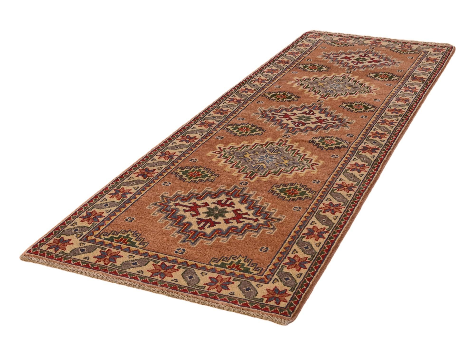 2' 8 x 7' 10 Hand Knotted Kazak Runner Rug