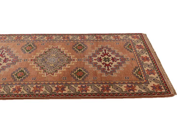 2' 8 x 7' 10 Hand Knotted Kazak Runner Rug