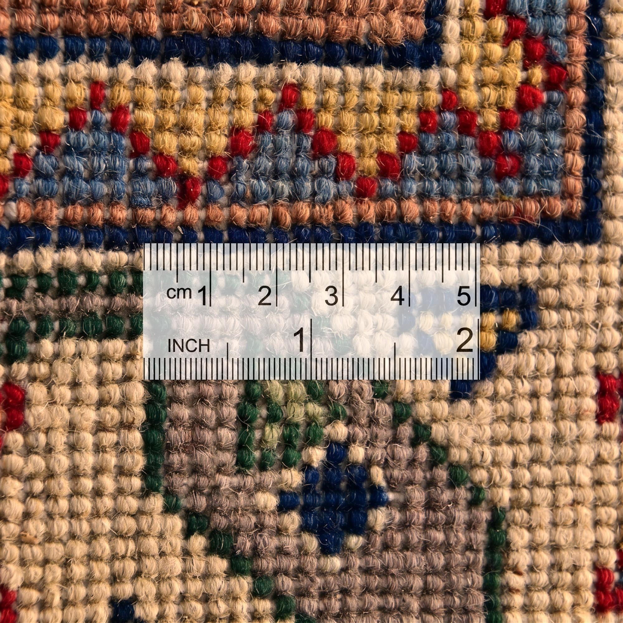 2' 8 x 7' 10 Hand Knotted Kazak Runner Rug