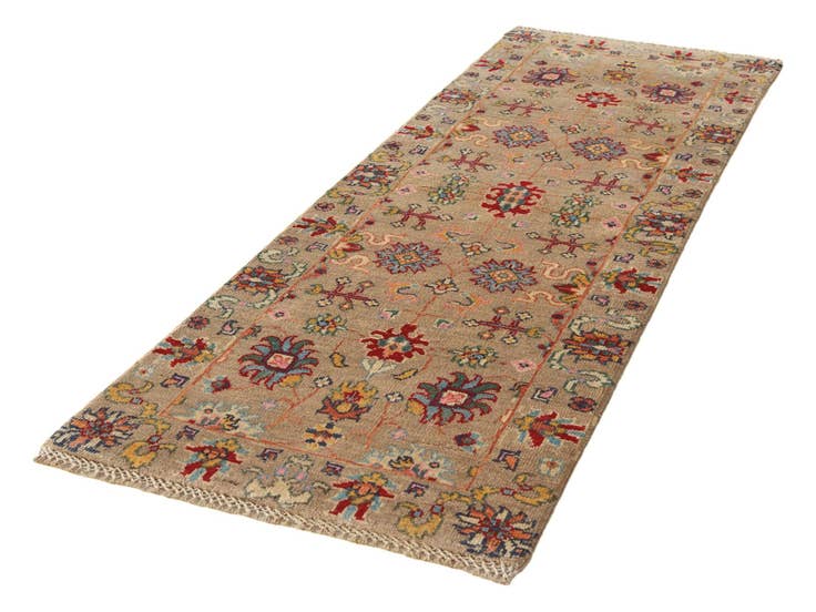 Detail image of 2' x 5' 11 Hand Knotted Kazak Runner Rug