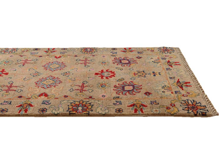 Detail image of 2' x 5' 11 Hand Knotted Kazak Runner Rug