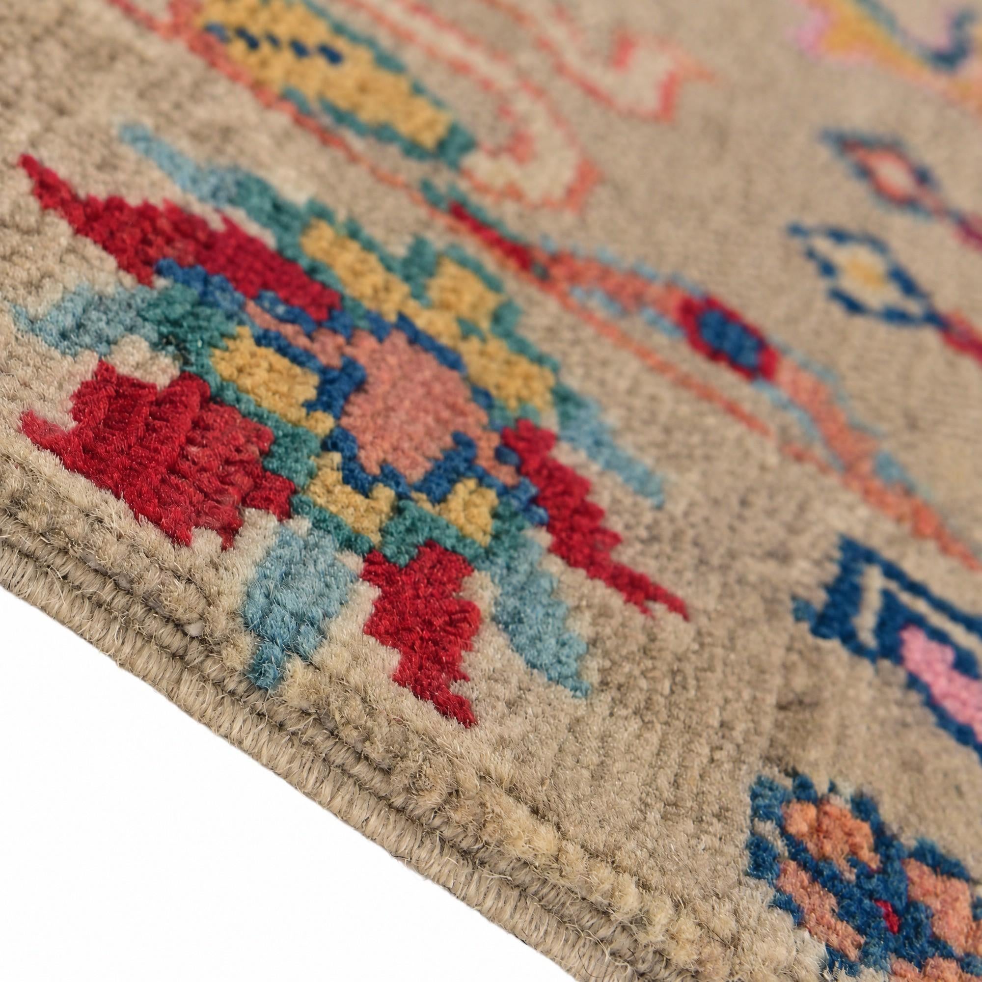 60cm x 180cm anudado a mano Kazak Alfombra Pasillera