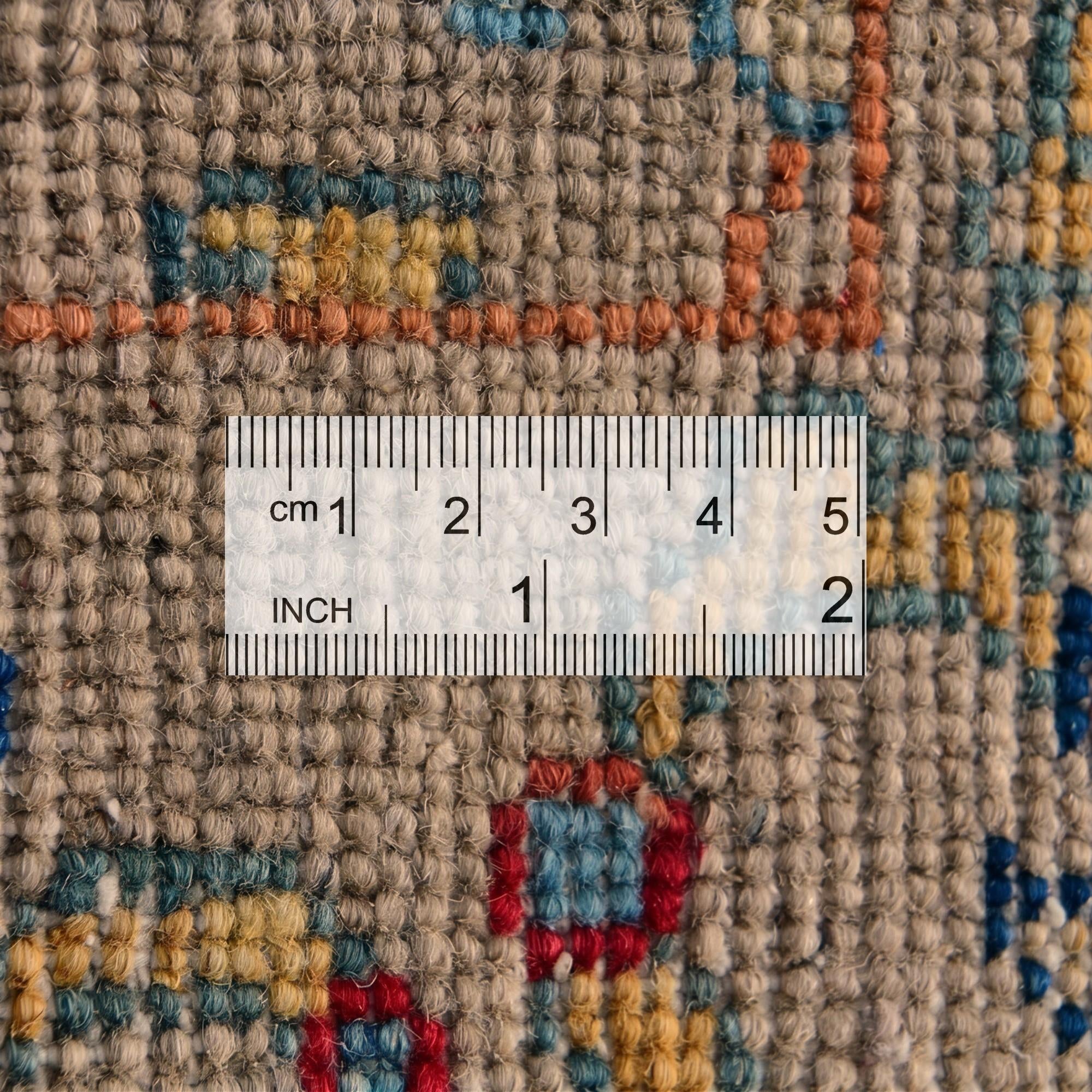 2' x 5' 11 Hand Knotted Kazak Runner Rug