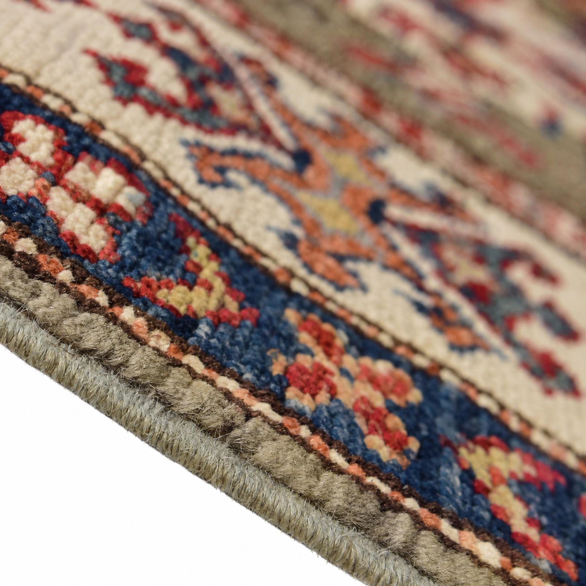 85cm x 305cm Hand Knotted Kazak Runner Rug