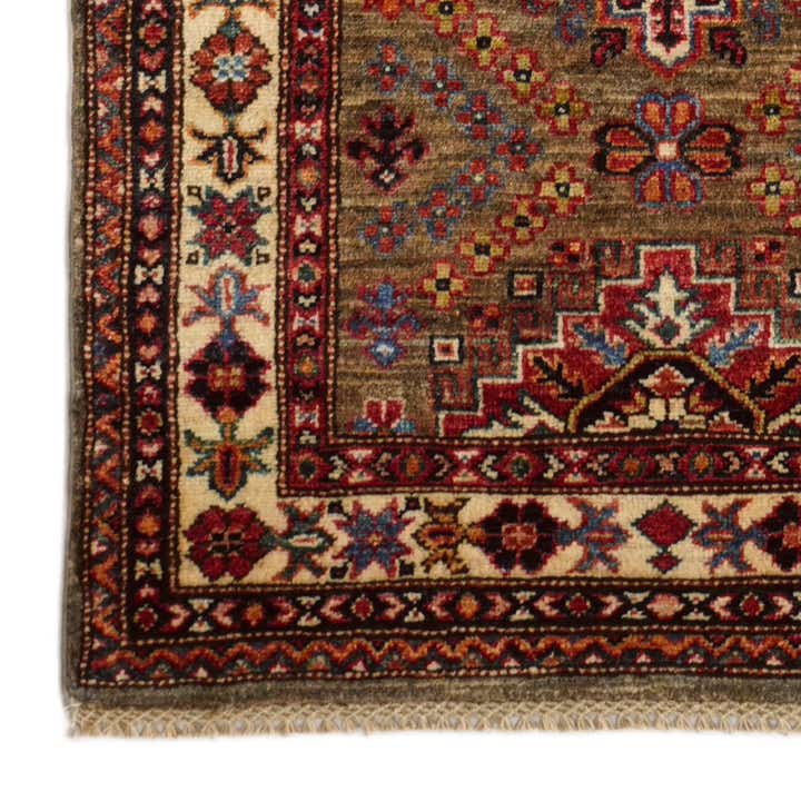 2' 8 x 9' 1 Hand Knotted Kazak Runner Rug