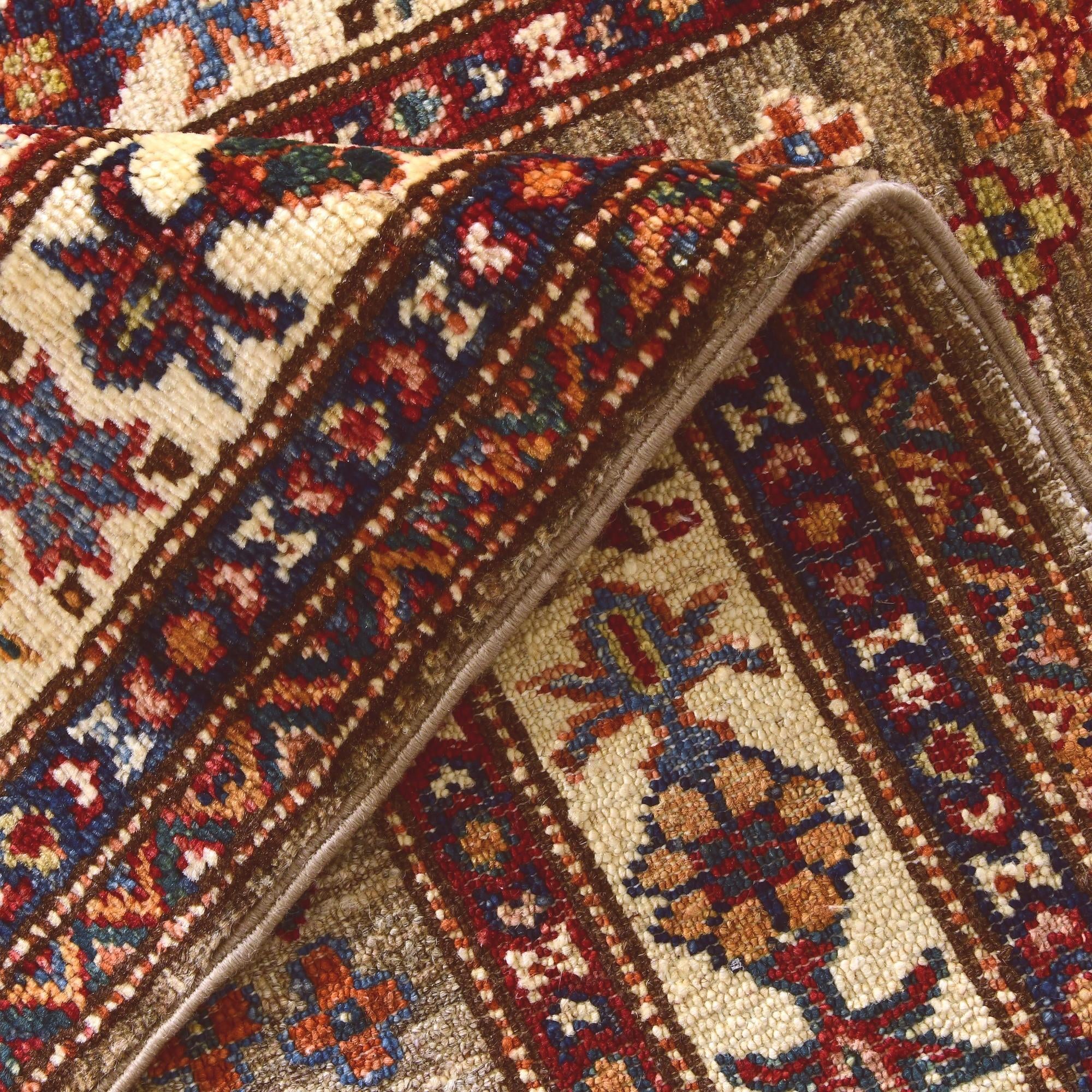 2' 8 x 9' 1 Hand Knotted Kazak Runner Rug