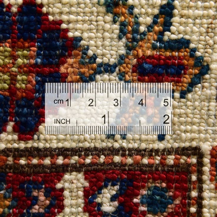 Detail image of 2' 8 x 9' 1 Hand Knotted Kazak Runner Rug