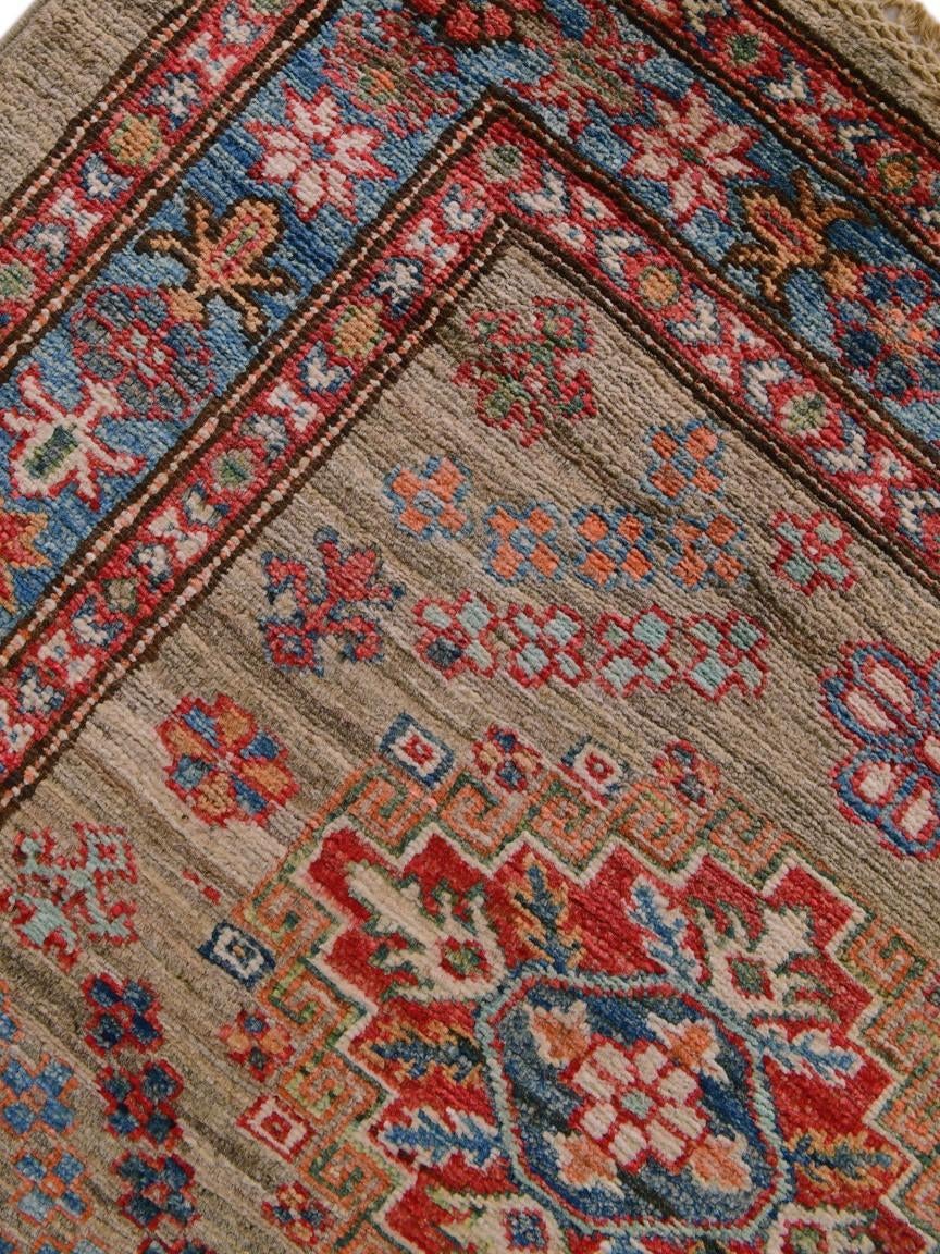 85cm x 300cm anudado a mano Kazak Alfombra Pasillera