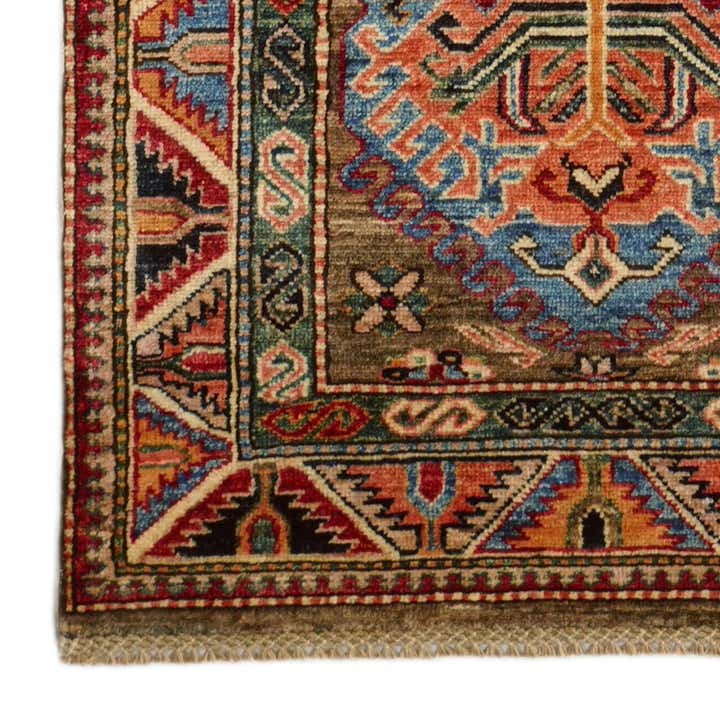 2' 7 x 9' 2 Hand Knotted Kazak Runner Rug