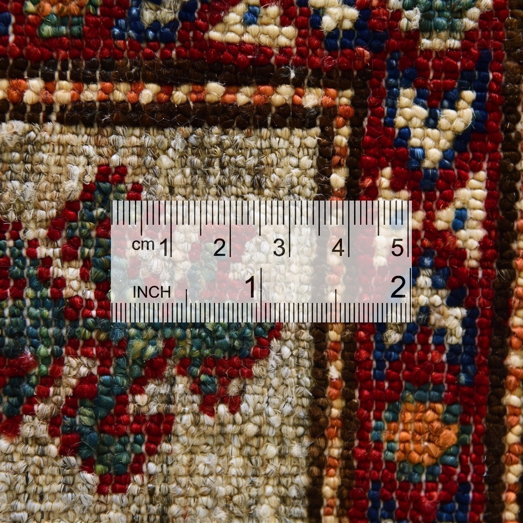 2' 11 x 10' 1 Hand Knotted Kazak Runner Rug