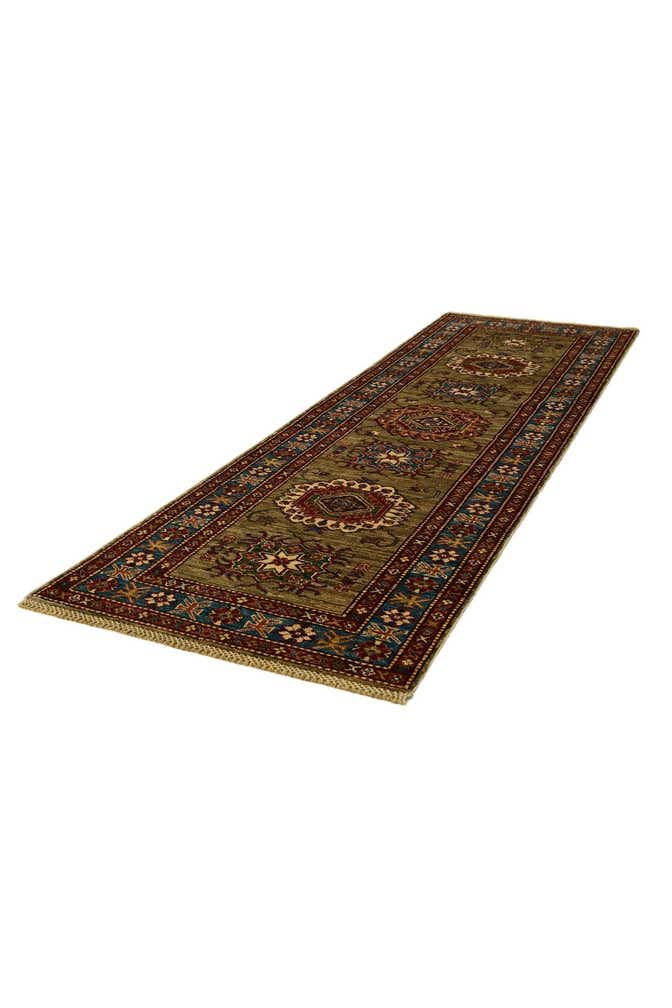 2' 7 x 8' 8 Hand Knotted Kazak Runner Rug