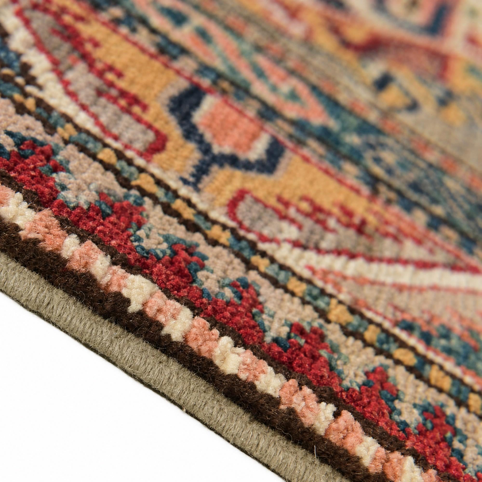 85cm x 275cm Hand Knotted Kazak Runner Rug