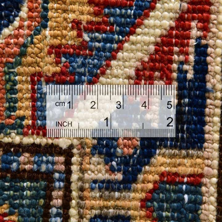 2' 8 x 9' Hand Knotted Kazak Runner Rug