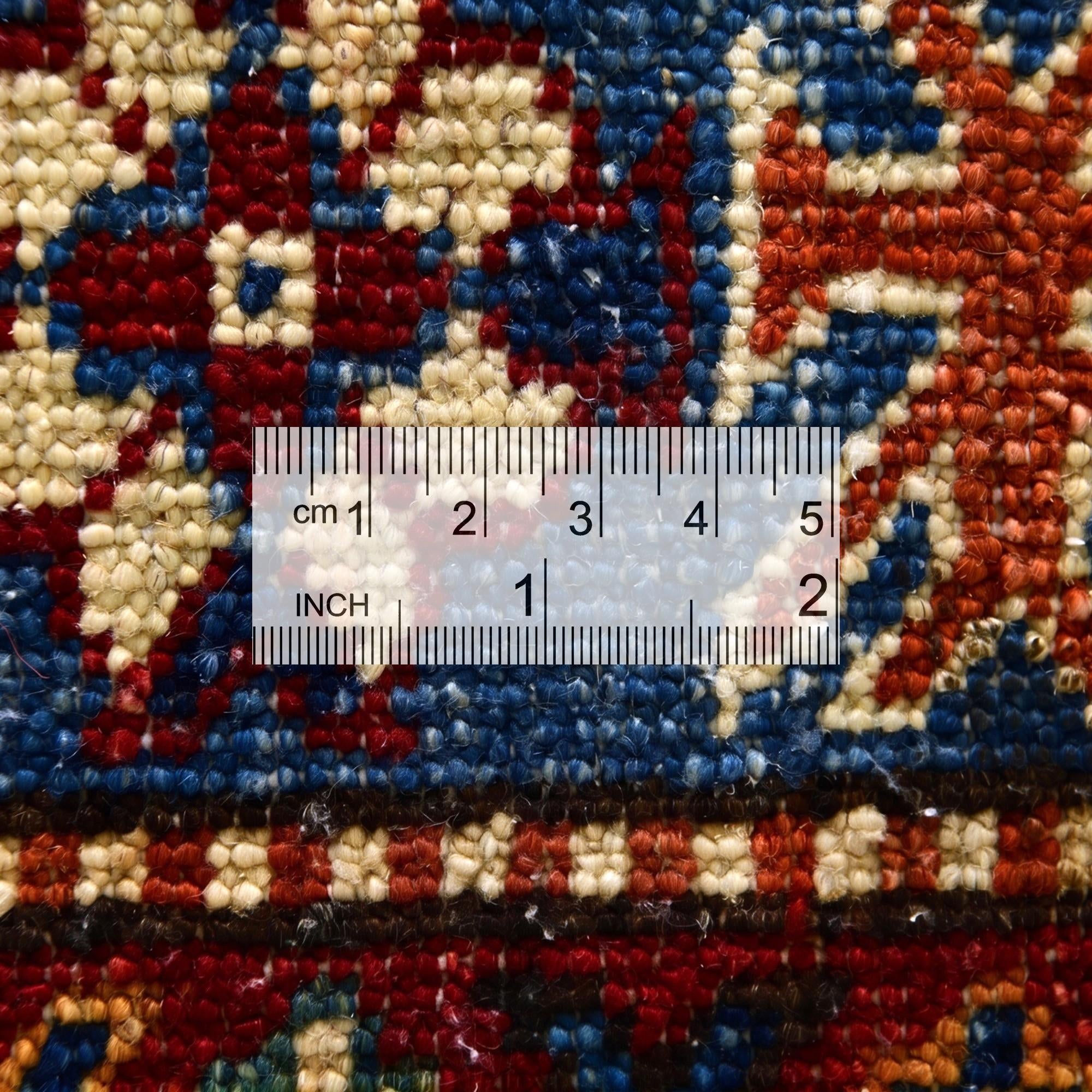 2' 11 x 9' 1 Hand Knotted Kazak Runner Rug