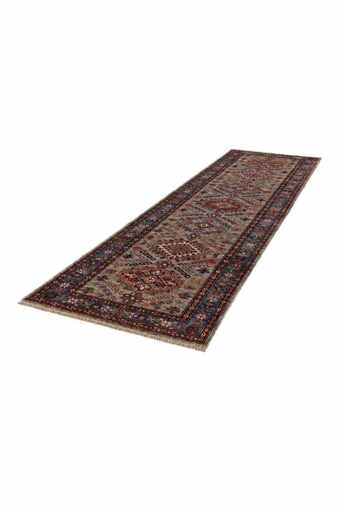 2' 7 x 9' 6 Hand Knotted Kazak Runner Rug