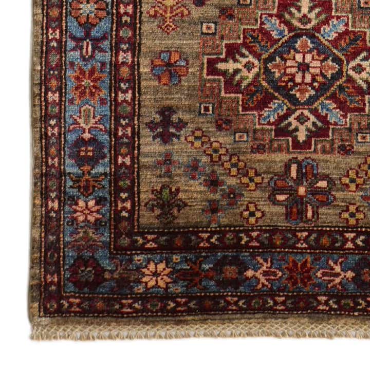 2' 7 x 9' 6 Hand Knotted Kazak Runner Rug