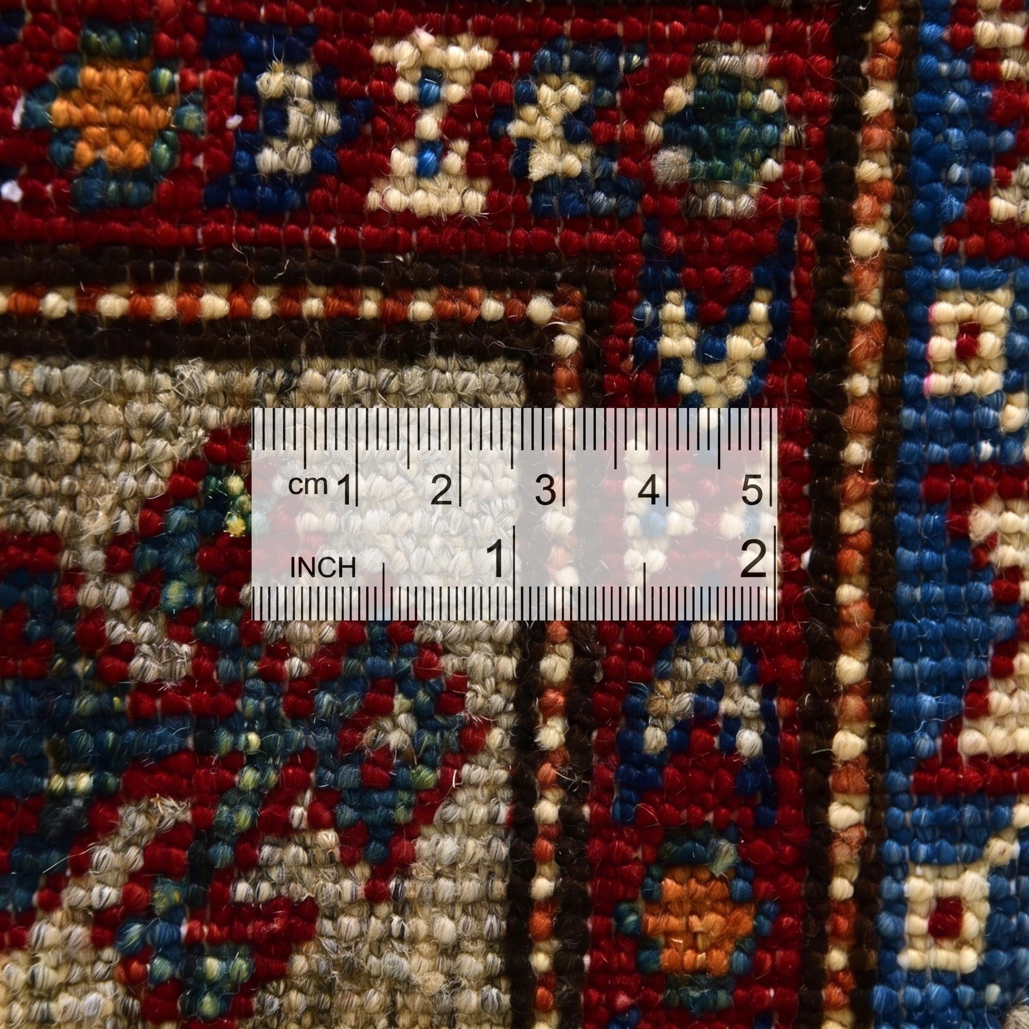 2' 7 x 9' 6 Hand Knotted Kazak Runner Rug
