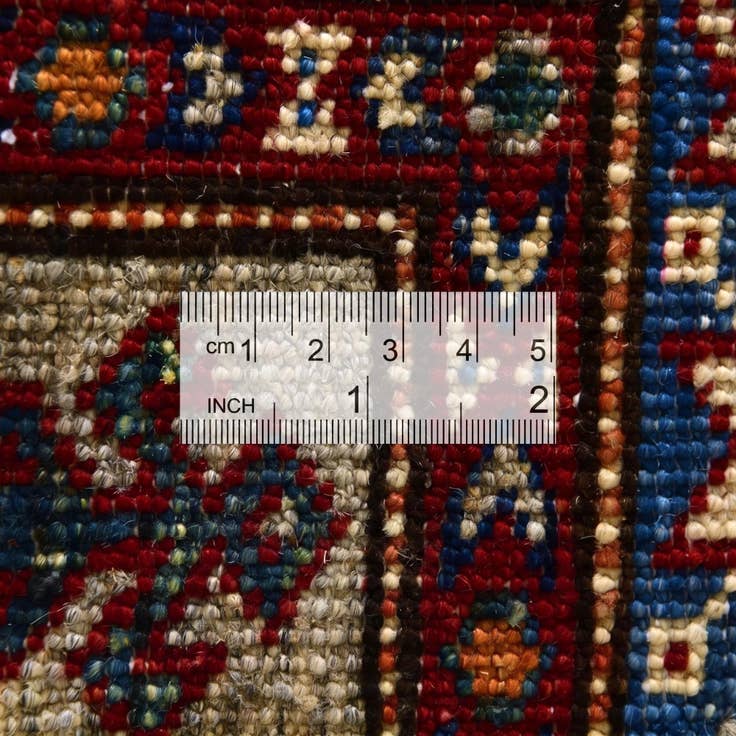 Detail image of 2' 7 x 9' 6 Hand Knotted Kazak Runner Rug