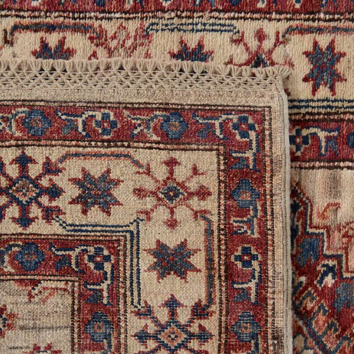 75cm x 325cm Handgeknüpft Kazak Läufer Teppich