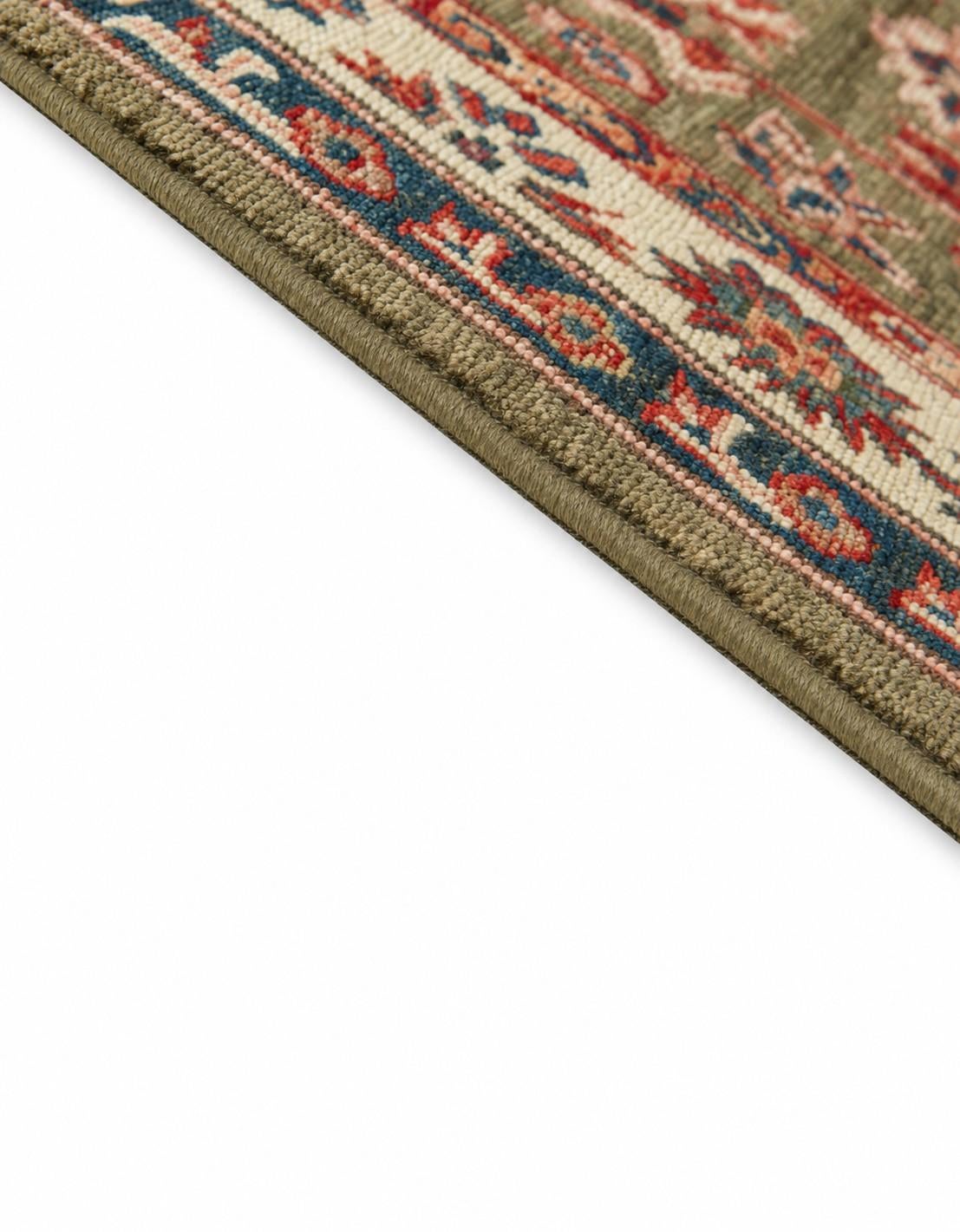 80cm x 300cm Hand Knotted Kazak Runner Rug