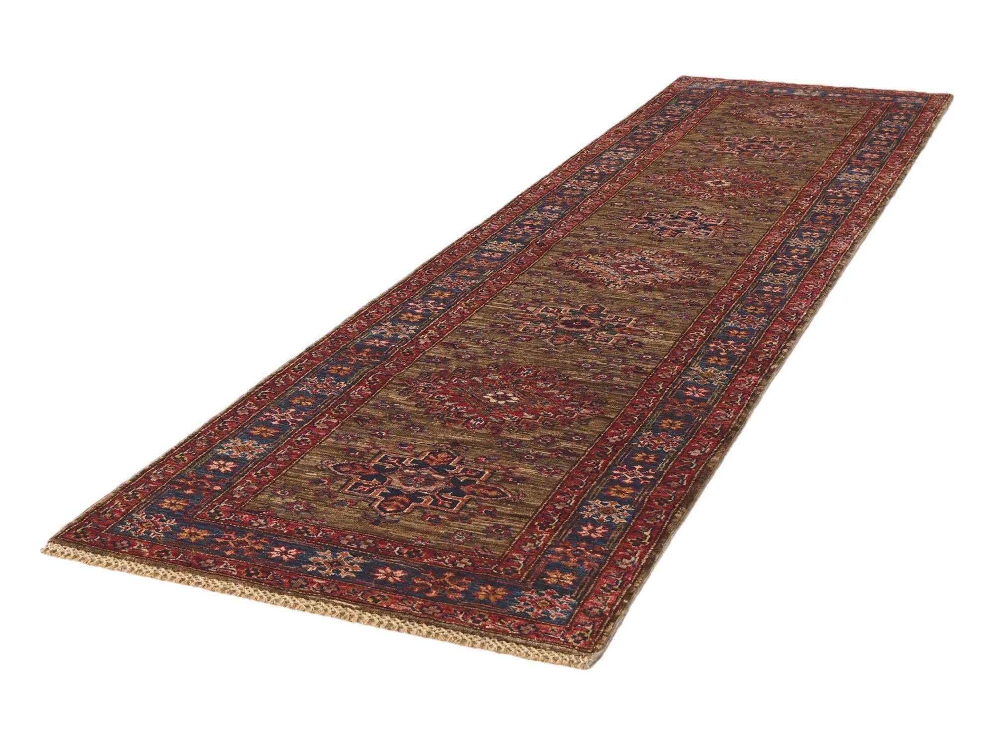 2' 9 x 10' Hand Knotted Kazak Runner Rug