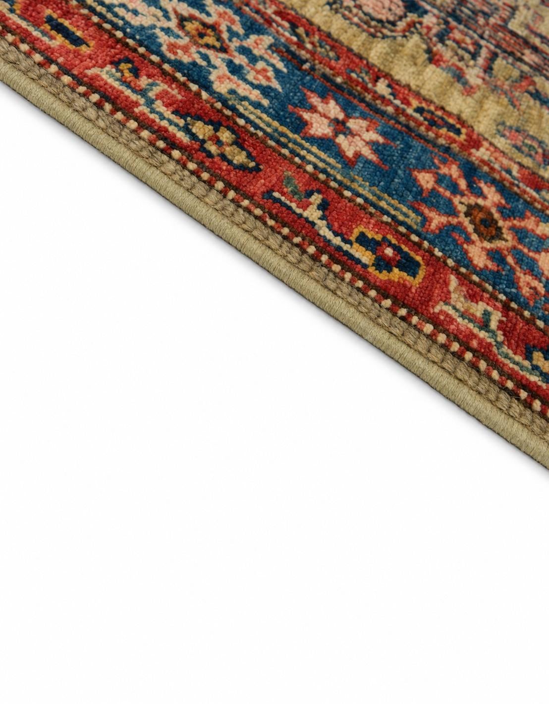 Detail image 8 of 12: 2' 9 x 9' 9 Hand Knotted Kazak Runner Rug