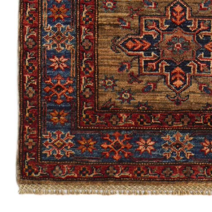 2' 4 x 9' 9 Hand Knotted Kazak Runner Rug