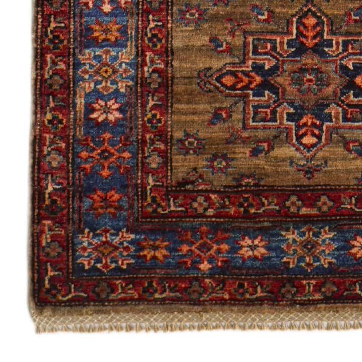 2' 9 x 9' 9 Hand Knotted Kazak Runner Rug