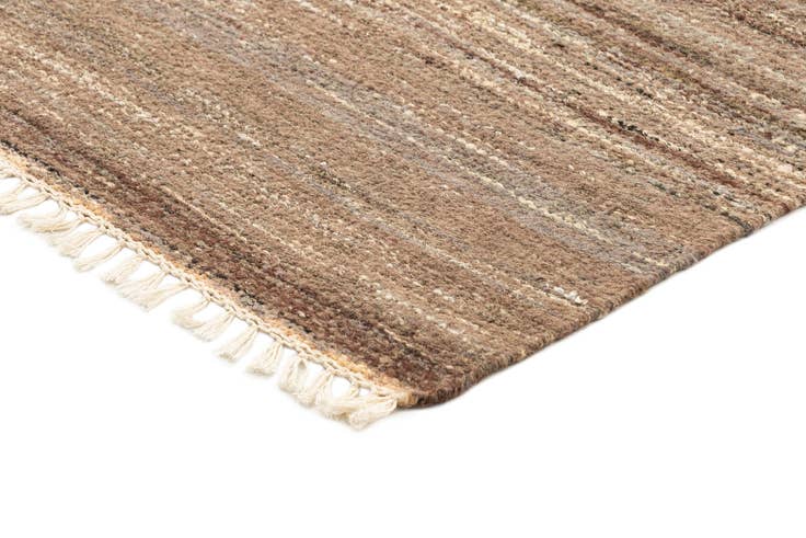 Detail image of 2' 3 x 4' 8 Hand Woven Kilim Dhurrie Wool Runner Rug