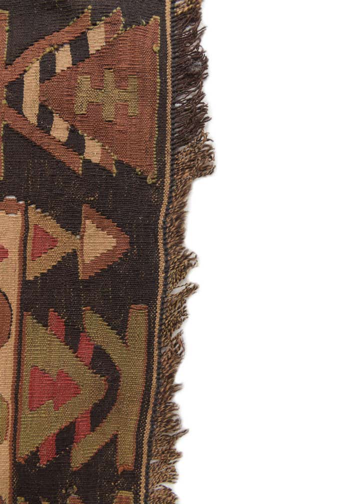 5' 5 x 10' 2 Hand Woven Kilim Fars Wool Runner Rug