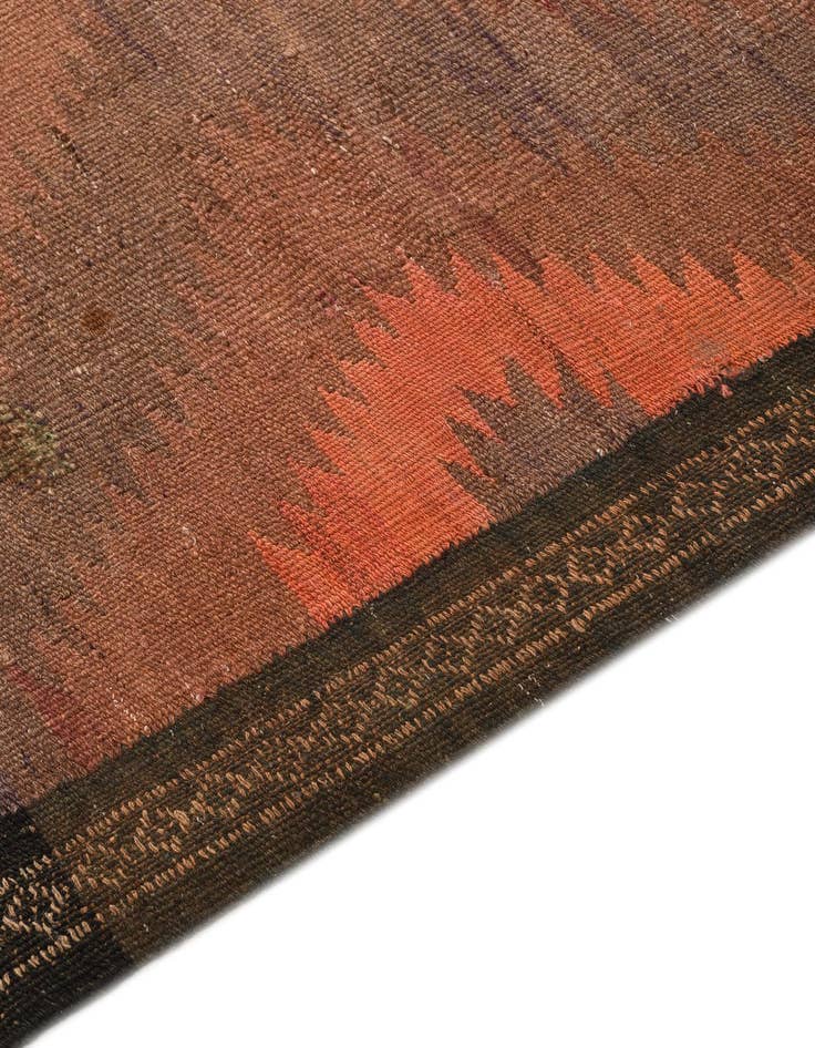 Detail image of 4' x 9' 10 Hand Woven Kilim Fars Wool Runner Rug
