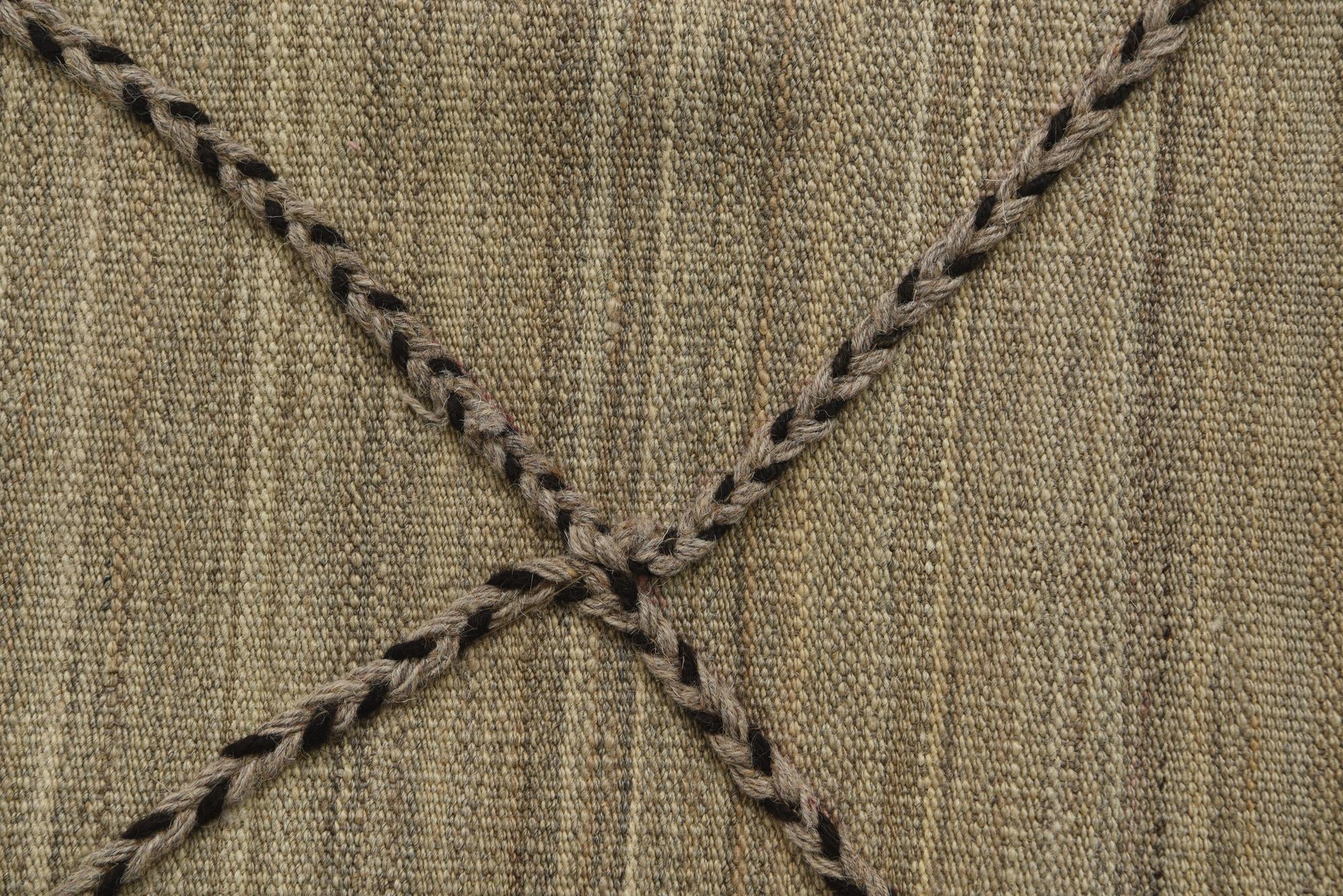 2' 10 x 15' 3 Hand Woven Kilim Modern Wool Runner Rug