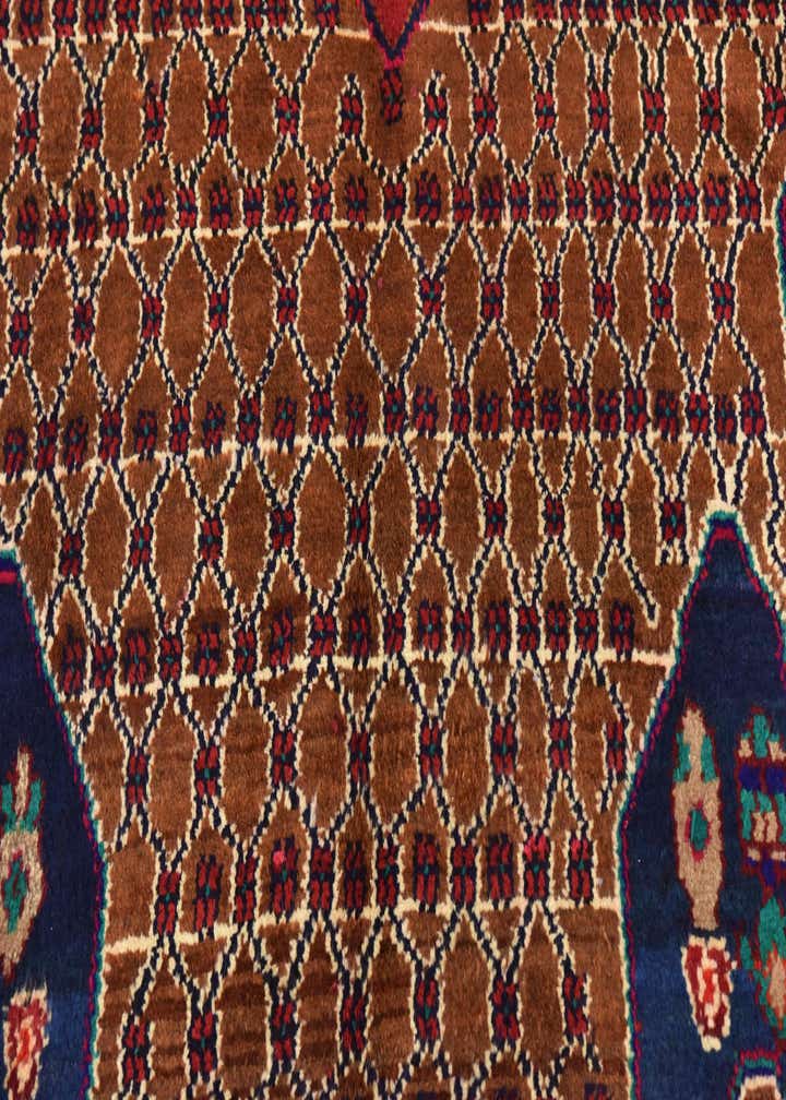 5' 2 x 9' 10 Hand Knotted Koliaei Persian Wool Runner Rug