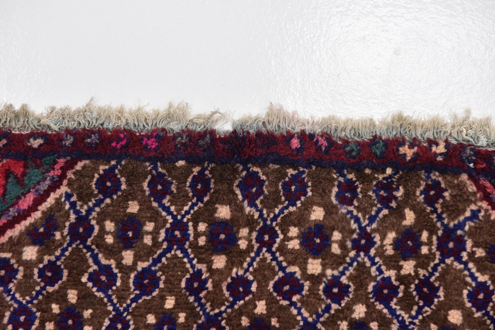 3' 8 x 10' 9 Hand Knotted Koliaei Persian Wool Runner Rug