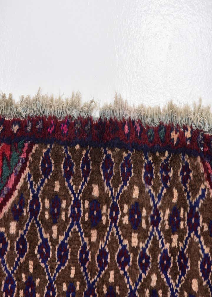 3' 8 x 10' 9 Hand Knotted Koliaei Persian Wool Runner Rug