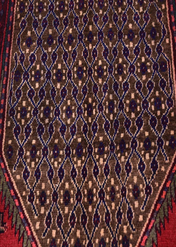 3' 8 x 10' 9 Hand Knotted Koliaei Persian Wool Runner Rug