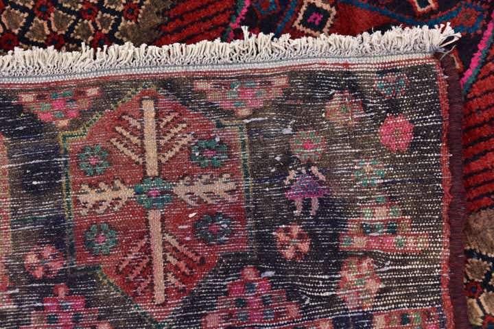 4' 4 x 9' 6 Hand Knotted Koliaei Persian Wool Runner Rug