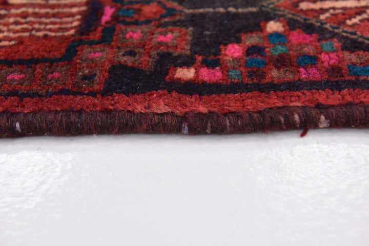 4' 4 x 9' 6 Hand Knotted Koliaei Persian Wool Runner Rug