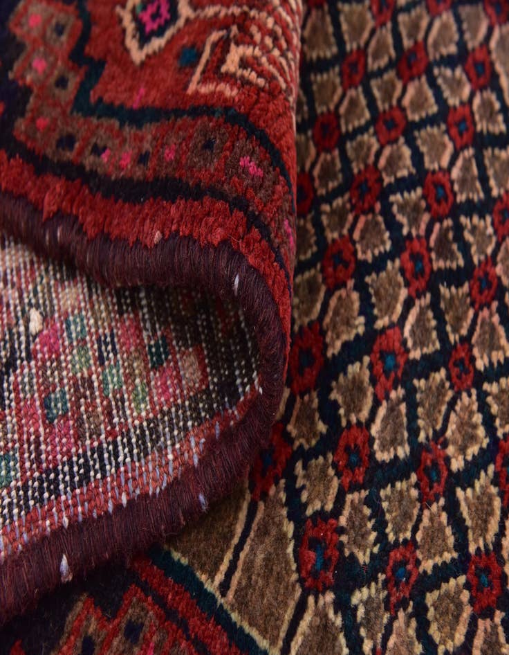 Detail image of 4' 4 x 9' 6  Hand Knotted Koliaei Persian Wool Runner Rug