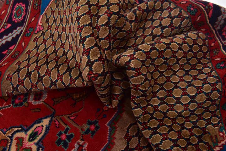 5' 4 x 10' 10 Hand Knotted Koliaei Persian Wool Runner Rug