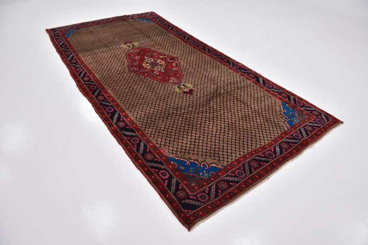 5' 4 x 10' 10 Hand Knotted Koliaei Persian Wool Runner Rug