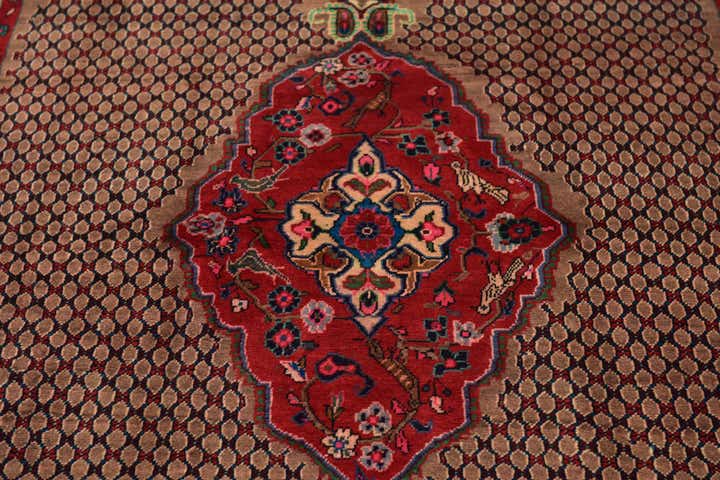 5' 4 x 10' 10 Hand Knotted Koliaei Persian Wool Runner Rug