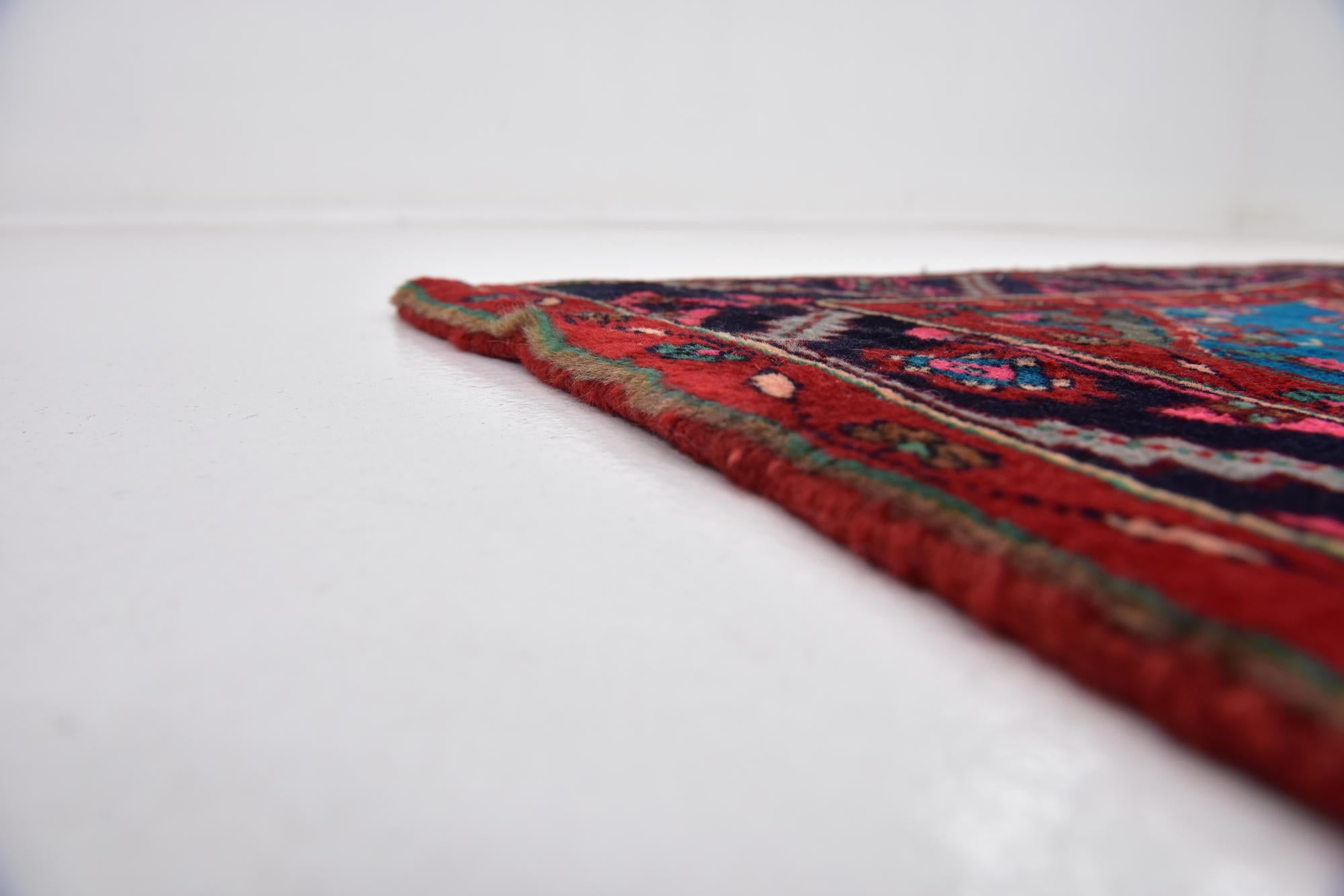 5' 4 x 10' 10 Hand Knotted Koliaei Persian Wool Runner Rug