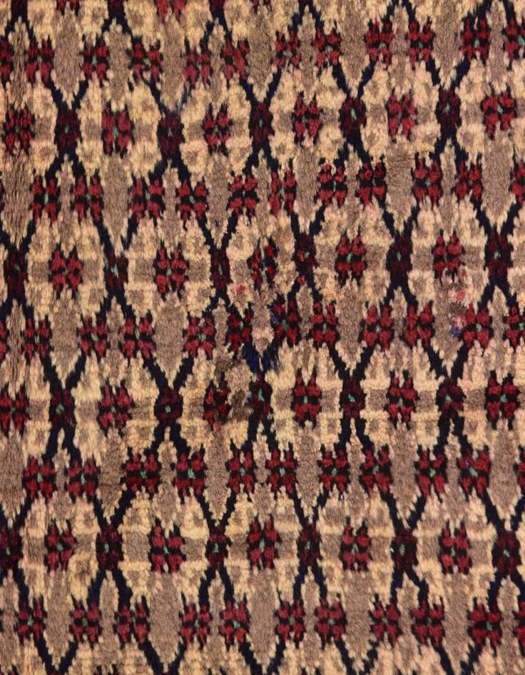 Detail image of 4' 10 x 9' 8  Hand Knotted Koliaei Persian Wool Runner Rug