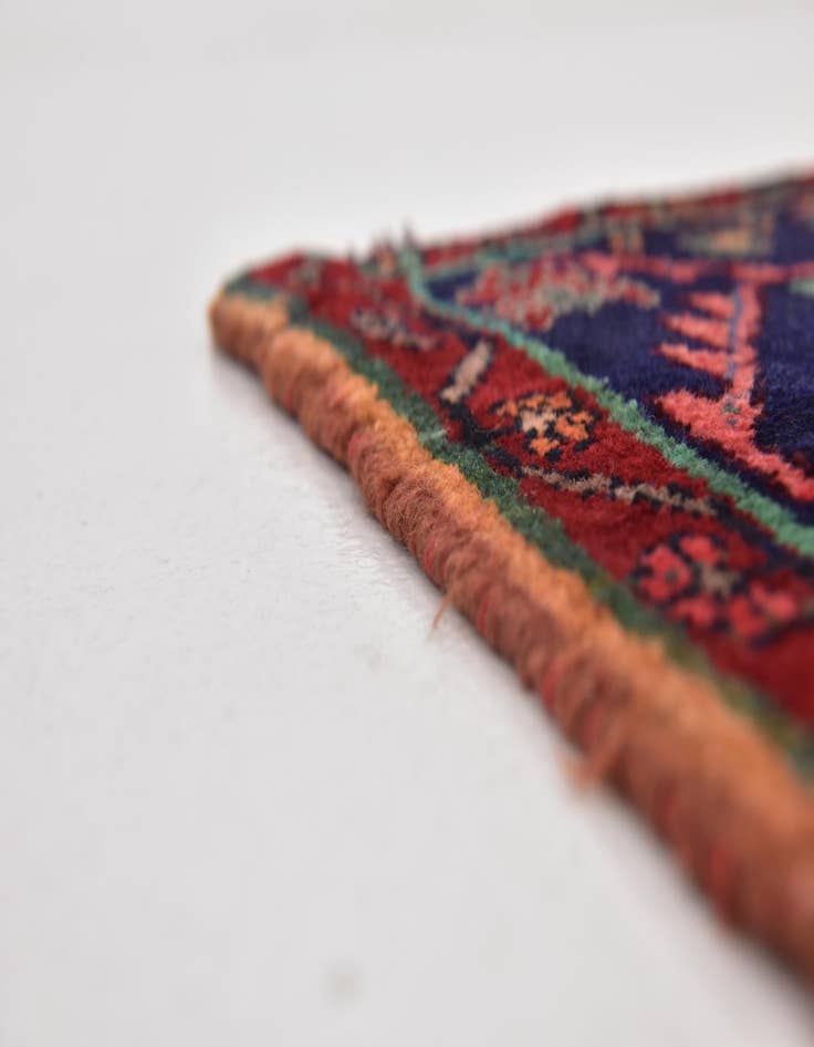 Detail image of 4' 10 x 9' 8  Hand Knotted Koliaei Persian Wool Runner Rug