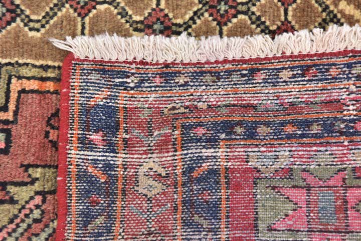 3' 4 x 11' 8 Hand Knotted Koliaei Persian Wool Runner Rug