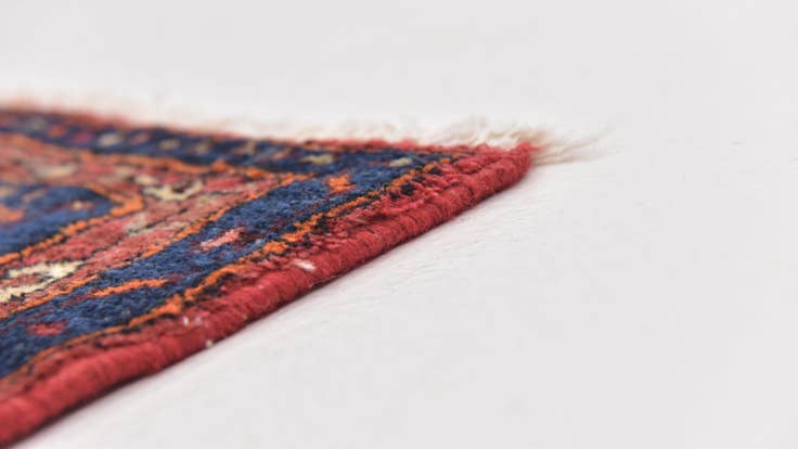 Detail image of 3' 4 x 11' 8 Hand Knotted Koliaei Persian Wool Runner Rug