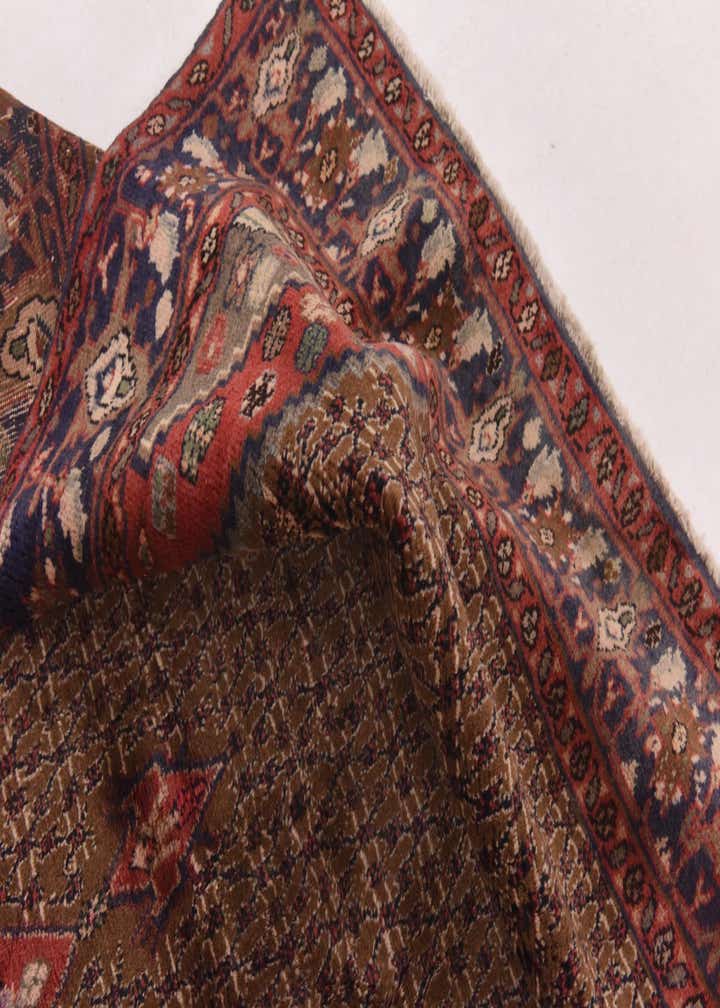 5' x 10' 6 Hand Knotted Koliaei Persian Wool Runner Rug