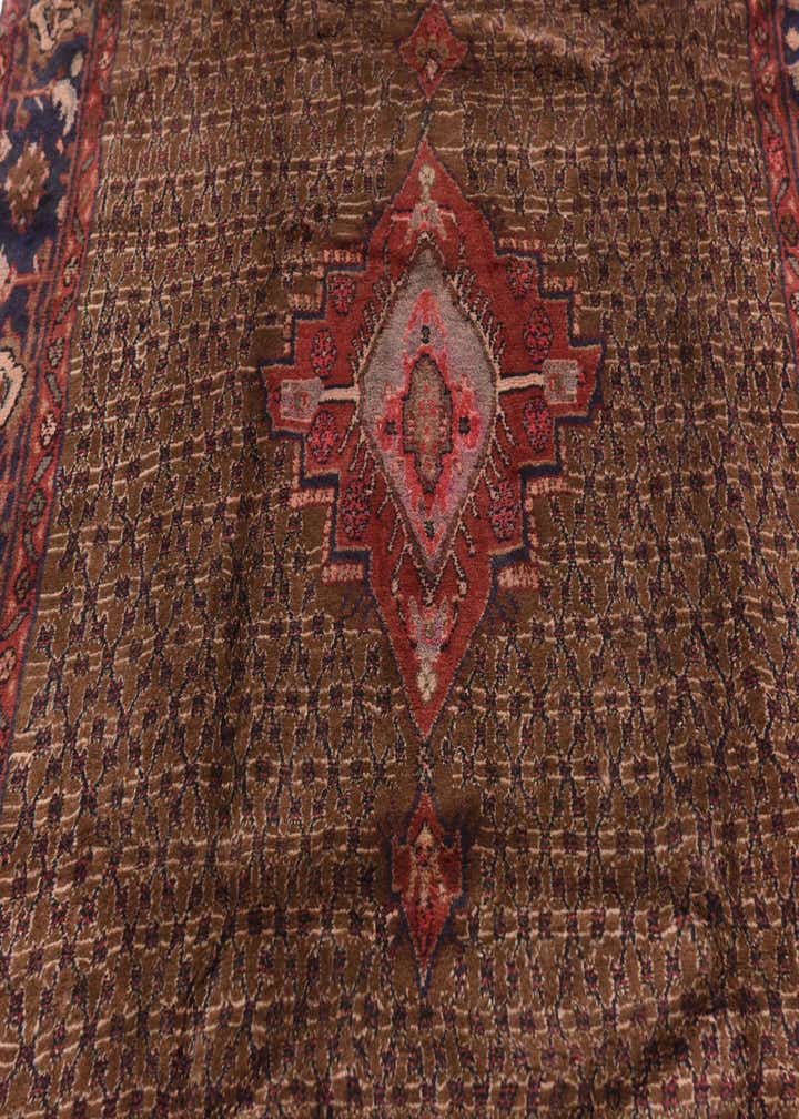 5' x 10' 6 Hand Knotted Koliaei Persian Wool Runner Rug