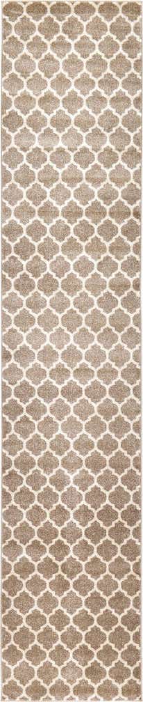 2' 7 x 13' Lattice Runner Rug